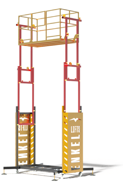 8 MT Elektrikli Mobil İskele